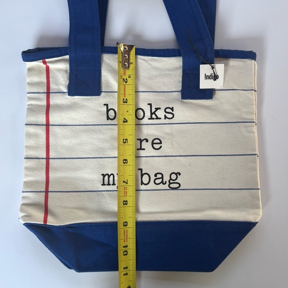 Books Are My Bag Canvas Book Tote Bag by Indigo - Picture 7 of 8